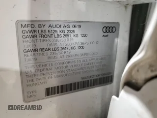 2019 Audi Q3 S line Premium Plus with VIN WA1EECF30K1064220, listed as a Copart auction lot 82536574 with 62,388 mi miles and Salvage Title. Bid and sale history available at carsss.com. Image 15.