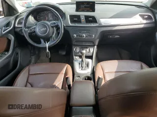 2015 Audi Q3 Premium Plus with VIN WA1EFCFS7FR005709, listed as a Copart auction lot 58533725 with 84,527 mi miles and Clean title. Bid and sale history available at DreamBid. Image 8.