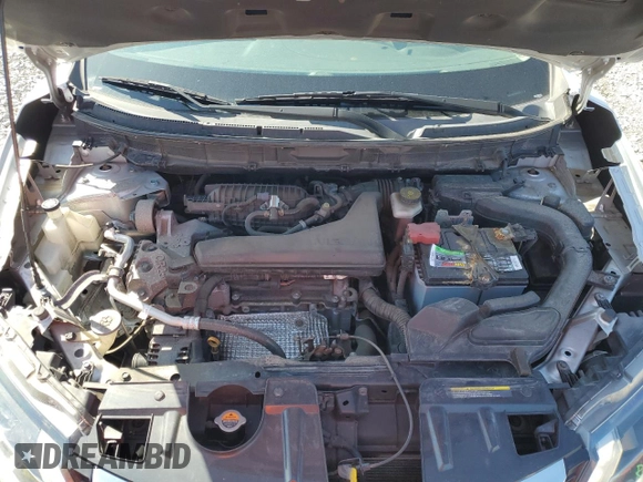 2017 Nissan Rogue SV with VIN KNMAT2MT8HP567507, listed as a Copart auction lot 56337565 with 194,056 mi miles and Salvage title. Bid and sale history available at DreamBid. Image 11.