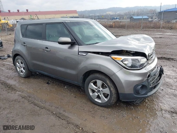 2017 Kia Soul with VIN KNDJN2A29H7474646, listed as a IAAI auction lot 41055454 with 39,783 mi miles. Bid and sale history available at carsss.com. Image 1.