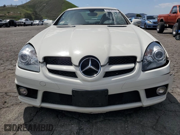 2011 Mercedes-Benz SLK 300 with VIN WDBWK5EA3BF241584, listed as a Copart auction lot 51856215 with 48,775 mi miles and Salvage title. Bid and sale history available at DreamBid. Image 5.