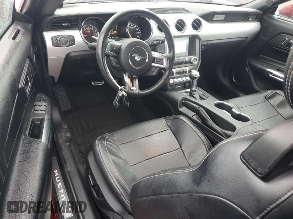 2016 Ford Mustang EcoBoost Premium with VIN 1FATP8UH4G5304510, listed as a Copart auction lot 59869815 with 33,438 mi miles and Salvage title. Bid and sale history available at DreamBid. Image 8.