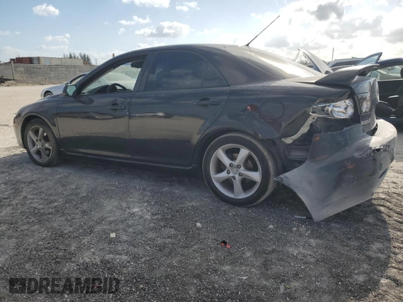 2008 Mazda 6 i Sport VE with VIN 1YVHP80C185M05834, listed as a Copart auction lot 55316975 with 224,431 mi miles and Salvage Title. Bid and sale history available at DreamBid. Image 2.