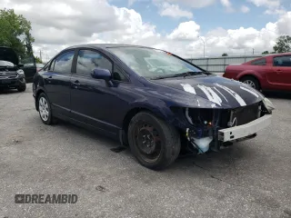 2011 Honda Civic LX with VIN 19XFA1F50BE010179, listed as a Copart auction lot 57018815 with 151,624 mi miles and Salvage Title. Bid and sale history available at DreamBid. Image 4.
