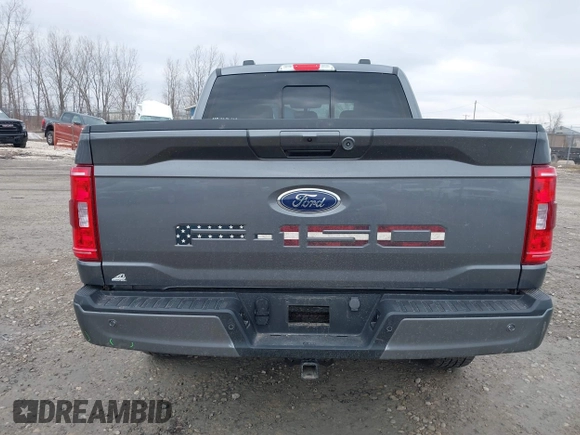 2023 Ford F-150 XL with VIN 1FTFW1ED2PFB98355, listed as a IAAI auction lot 42000505 with 14,777 mi miles and . Bid and sale history available at carsss.com. Image 16.