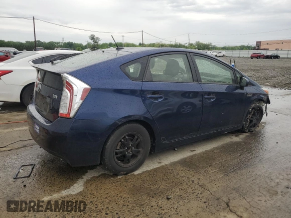 2014 Toyota Prius Four with VIN JTDKN3DU5E1742792, listed as a Copart auction lot 55859915 with 82,115 mi miles and Clean Title. Bid and sale history available at DreamBid. Image 3.