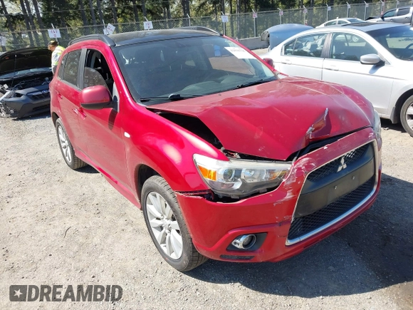 2011 Mitsubishi Outlander Sport SE with VIN JA4AP4AU3BZ022916, listed as a IAAI auction lot 42036738 with 145,070 mi miles. Bid and sale history available at carsss.com. Image 6.