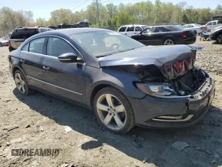 2013 Volkswagen CC Sport Plus with VIN WVWBP7AN8DE534718, listed as a Copart auction lot 50083635 with 148,942 mi miles and Salvage Title. Bid and sale history available at carsss.com. Image 4.
