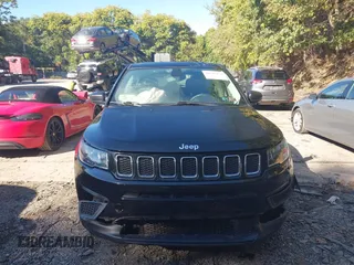 2021 Jeep Compass Sport with VIN 3C4NJDAB9MT591500, listed as a IAAI auction lot 40517034 with 58,230 mi miles and . Bid and sale history available at DreamBid. Image 13.