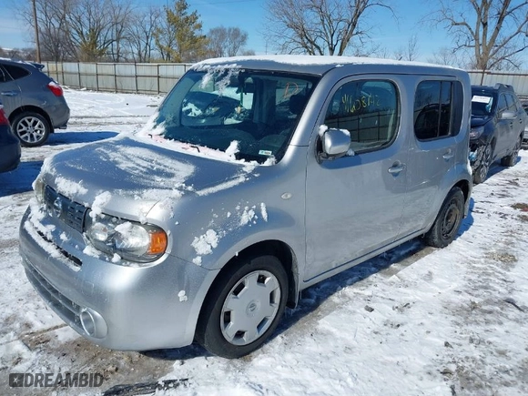 2010 Nissan Cube 1.8 S with VIN JN8AZ2KR8AT159130, listed as a IAAI auction lot 41608142 with NaN miles. Bid and sale history available at carsss.com. Image 2.
