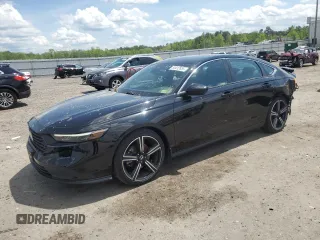 2024 Honda Accord Sport with VIN 1HGCY2F5XRA046464, listed as a Copart auction lot 54412655 with 42,039 mi miles and Salvage title. Bid and sale history available at DreamBid. Image 1.