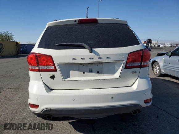 2013 Dodge Journey R/T with VIN 3C4PDCEG3DT659001, listed as a Copart auction lot 78187554 with 128,052 mi miles and Salvage title. Bid and sale history available at DreamBid. Image 6.