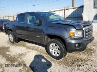 2016 GMC Canyon 2WD SLE with VIN 1GTG5CE30G1301490, listed as a Copart auction lot 81366224 with 109,618 mi miles and Salvage Title. Bid and sale history available at carsss.com. Image 4.