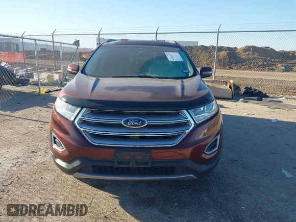 2015 Ford Edge SEL with VIN 2FMTK3J89FBB47286, listed as a IAAI auction lot 41681237 with 147,982 mi miles. Bid and sale history available at carsss.com. Image 12.