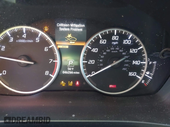 2019 Acura ILX Premium with VIN 19UDE2F79KA006235, listed as a IAAI auction lot 41414443 with 46,266 mi miles and . Bid and sale history available at DreamBid. Image 7.