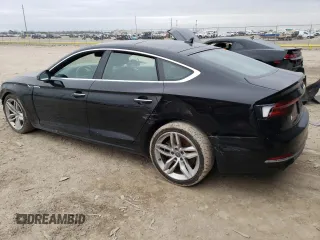 2019 Audi A5 Sportback Premium with VIN WAUANCF58KA056255, listed as a Copart auction lot 41666253 with 50,484 mi miles. Bid and sale history available at carsss.com. Image 2.