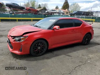 2015 Scion tC z VIN JTKJF5C74FJ003374, wystawiony jako Copart lot #55862495 z przebiegiem 115 141 mil mil oraz Szkoda całkowita • Salvage title. Historia ofert i sprzedaży dostępna na DreamBid. Obrazek 1.
