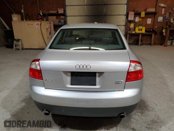2003 Audi A4 1.8T with VIN WAULC68E63A357752, listed as a Copart auction lot 82393894 with 64,230 mi miles and Salvage Title. Bid and sale history available at carsss.com. Image 6.