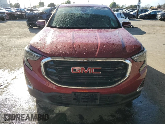 2020 GMC Terrain SLE with VIN 3GKALMEV0LL238207, listed as a Copart auction lot 47496845 with 52,568 mi miles and Salvage Title. Bid and sale history available at carsss.com. Image 5.