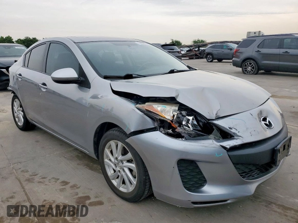 2012 Mazda 3 i Touring с VIN JM1BL1V71C1700233, выставлен на аукционе Copart как лот 59582225 с пробегом 60 092 миль миль и Списание • Salvage title. История ставок и продаж доступна на DreamBid. Изображение 4.