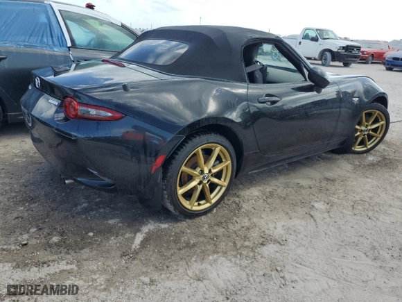 2022 Mazda MX-5 Miata Grand Touring with VIN JM1NDAD70N0508239, listed as a Copart auction lot 75291934 with NaN miles and Non Repairable. Bid and sale history available at carsss.com. Image 3.