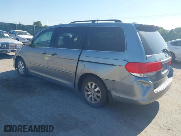 2008 Honda Odyssey EX-L with VIN 5FNRL38768B045992, listed as a IAAI auction lot 42217536 with 237,279 mi miles and . Bid and sale history available at DreamBid. Image 3.