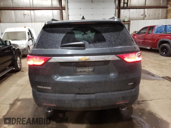 2021 Chevrolet Traverse LT z VIN 1GNEVHKW4MJ220868, wystawiony jako Copart lot #56047545 z przebiegiem 65 042 mil mil oraz Szkoda całkowita • Salvage title. Historia ofert i sprzedaży dostępna na DreamBid. Obrazek 6.