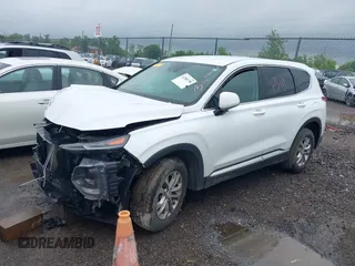 2019 Hyundai Santa Fe SE with VIN 5NMS2CAD1KH032805, listed as a IAAI auction lot 42385798 with Not provided miles and . Bid and sale history available at DreamBid. Image 16.