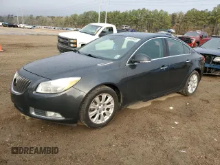 2013 Buick Regal Premium 1 with VIN 2G4GS5ERXD9225742, listed as a Copart auction lot 43608985 with 181,443 mi miles and Salvage Title. Bid and sale history available at DreamBid. Image 1.