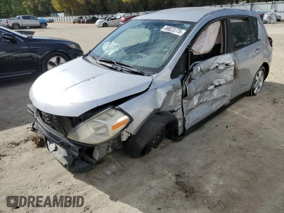 2012 Nissan Versa S with VIN 3N1BC1CP8CK287280, listed as a Copart auction lot 49823775 with 100,820 mi miles and Non Repairable. Bid and sale history available at carsss.com. Image 1.