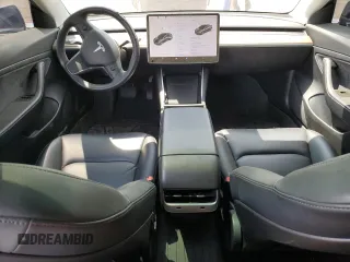 2020 Tesla Model 3 Standard Range Plus with VIN 5YJ3E1EA6LF614045, listed as a Copart auction lot 65222584 with 59,823 mi miles and Salvage Title. Bid and sale history available at DreamBid. Image 8.