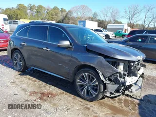 2019 Acura MDX Technology z VIN 5J8YD3H53KL000697, wystawiony jako IAAI lot #41385874 z przebiegiem 116 827 mil mil oraz . Historia ofert i sprzedaży dostępna na DreamBid. Obrazek 1.