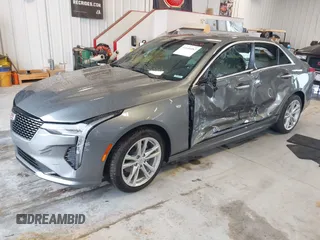 2021 Cadillac CT4 Luxury with VIN 1G6DA5RK4M0147723, listed as a IAAI auction lot 41646082 with 14,459 mi miles and . Bid and sale history available at DreamBid. Image 17.