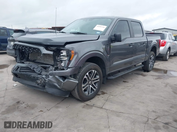 2023 Ford F-150 XL with VIN 1FTFW1E52PKE62836, listed as a IAAI auction lot 41898708 with 28,925 mi miles. Bid and sale history available at carsss.com. Image 17.