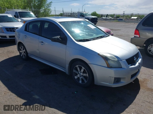 2012 Nissan Sentra SR with VIN 3N1AB6AP7CL615457, listed as a IAAI auction lot 42084987 with 162,625 mi miles and . Bid and sale history available at DreamBid. Image 1.