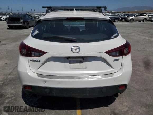 2015 Mazda 3 i Touring with VIN 3MZBM1L74FM178525, listed as a Copart auction lot 57079635 with 88,730 mi miles and Salvage title. Bid and sale history available at DreamBid. Image 6.
