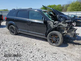 2019 Dodge Journey SE z VIN 3C4PDCBB5KT861344, wystawiony jako Copart lot #59275015 z przebiegiem Nie podano mil oraz Szkoda całkowita • Salvage title. Historia ofert i sprzedaży dostępna na DreamBid. Obrazek 4.