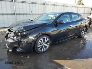 2018 Nissan Maxima S with VIN 1N4AA6AP3JC379968, listed as a Copart auction lot 50750015 with 63,692 mi miles and Salvage Title. Bid and sale history available at DreamBid. Image 1.