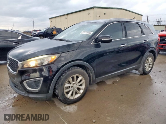 2016 Kia Sorento LX with VIN 5XYPG4A57GG111208, listed as a Copart auction lot 55537045 with 189,214 mi miles and Clean Title. Bid and sale history available at carsss.com. Image 1.