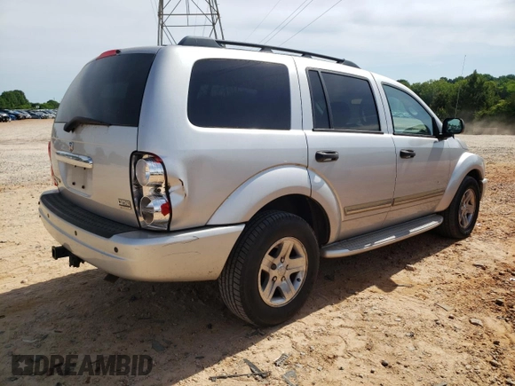 2005 Dodge Durango Limited with VIN 1D8HB58D45F617909, listed as a Copart auction lot 55962815 with 175,692 mi miles and Salvage title. Bid and sale history available at DreamBid. Image 3.