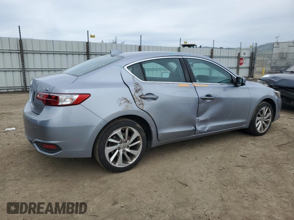 2016 Acura ILX with VIN 19UDE2F33GA005845, listed as a Copart auction lot 50040775 with 80,740 mi miles and Salvage Title. Bid and sale history available at carsss.com. Image 3.