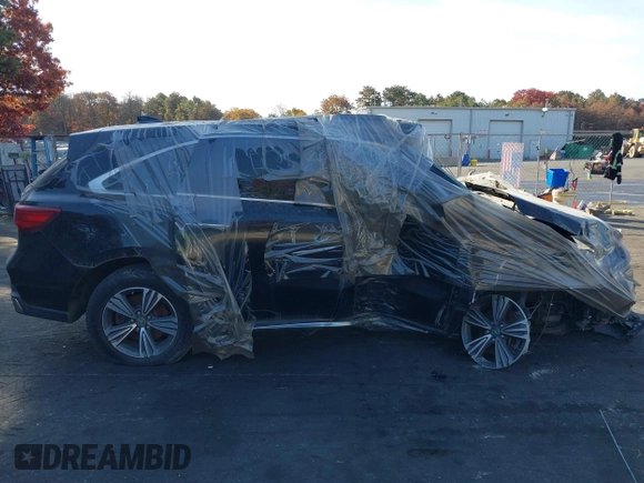2019 Acura MDX with VIN 5J8YD4H30KL031281, listed as a IAAI auction lot 40711204 with Not provided miles and . Bid and sale history available at DreamBid. Image 12.