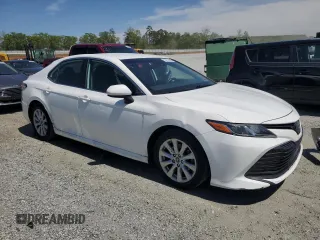 2019 Toyota Camry LE with VIN 4T1B11HK3KU687581, listed as a Copart auction lot 53277445 with 211,234 mi miles and Clean Title. Bid and sale history available at carsss.com. Image 4.