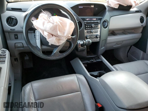 2014 Honda Pilot EX-L with VIN 5FNYF3H51EB022472, listed as a Copart auction lot 86542704 with 142,829 mi miles and Salvage Title. Bid and sale history available at DreamBid. Image 8.