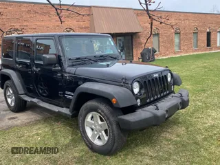 2015 Jeep Wrangler Unlimited Willys Wheeler with VIN 1C4BJWDGXFL583135, listed as a Copart auction lot 51673175 with 102,295 mi miles and Clean Title. Bid and sale history available at DreamBid. Image 1.