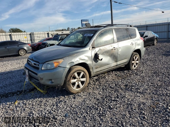 2008 Toyota RAV4 Ltd with VIN JTMZK31V385020920, listed as a Copart auction lot 49697395 with 184,545 mi miles and Salvage Title. Bid and sale history available at carsss.com. Image 1.