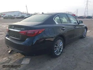 2020 Infiniti Q50 3.0t SPORT with VIN JN1EV7AR4LM253593, listed as a IAAI auction lot 41190263 with 113,088 mi miles. Bid and sale history available at carsss.com. Image 4.