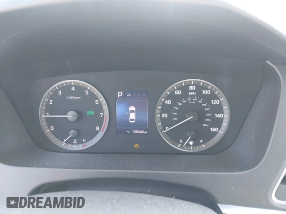 2015 Hyundai Sonata SE z VIN 5NPE24AF7FH158728, wystawiony jako IAAI lot #41841372 z przebiegiem 128 948 mil mil oraz . Historia ofert i sprzedaży dostępna na DreamBid. Obrazek 7.