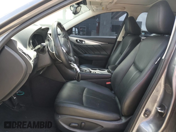 2020 Infiniti Q50 Edition 30 with VIN JN1EV7AP4LM205056, listed as a Copart auction lot 51043005 with 54,493 mi miles and Salvage Title. Bid and sale history available at DreamBid. Image 7.