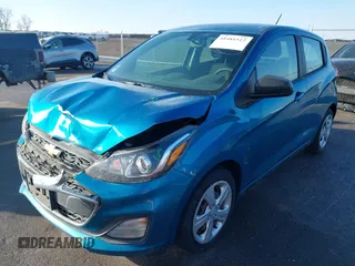 2020 Chevrolet Spark LS with VIN KL8CB6SA8LC404336, listed as a IAAI auction lot 41481512 with 63,252 mi miles. Bid and sale history available at carsss.com. Image 17.